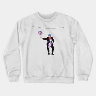 Boris Johnson hanging around Crewneck Sweatshirt